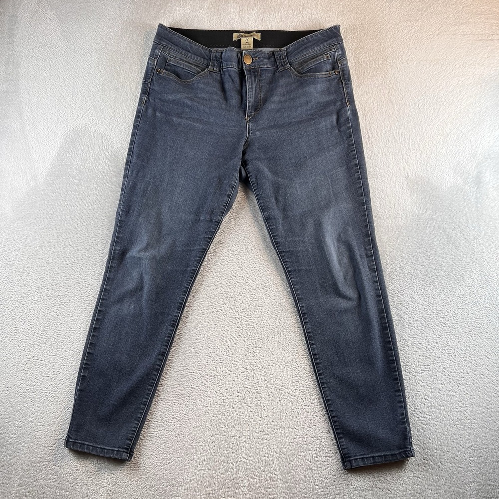 Democracy Womens Ab Technology Jeans Women's 14 Blue Slim City